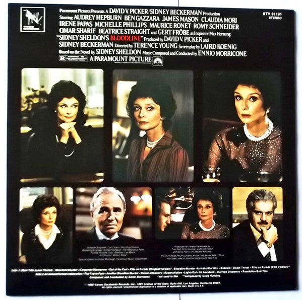 Ennio Morricone - Bloodline (Original Motion Picture Soundtrack) - LP