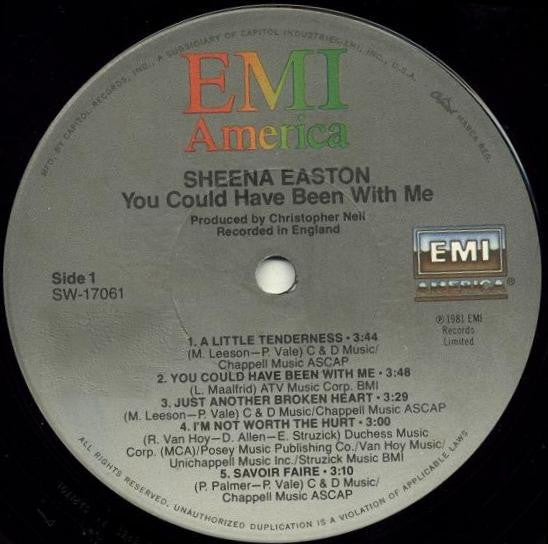 Sheena Easton - You Could Have Been With Me - LP