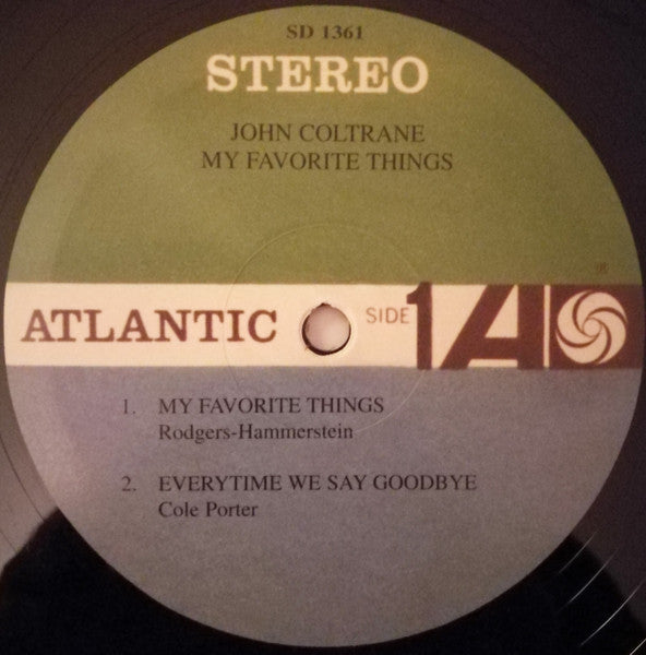 John Coltrane - My Favorite Things - LP