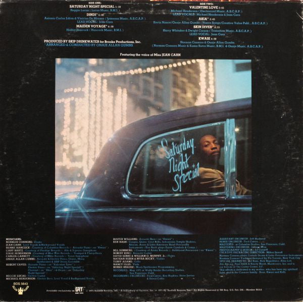 Norman Connors - Saturday Night Special - LP