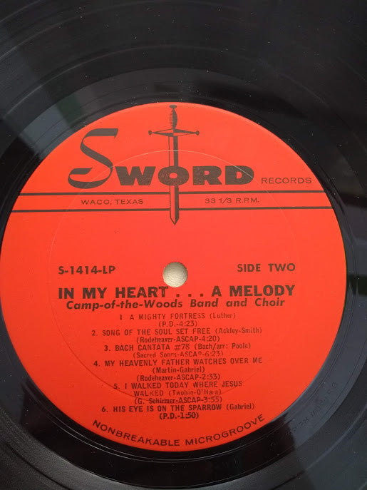 Camp-of-the-Woods Band and Choir, William N. Stanley, Ed Lyman - In My Heart...A Melody! - LP