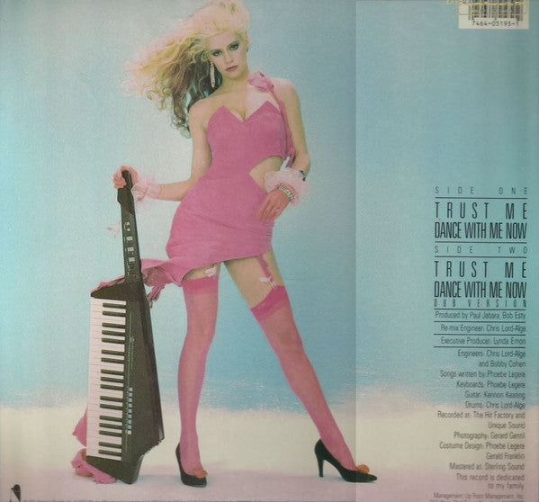 Phoebe Legere - Trust Me / Dance With Me Now - LP