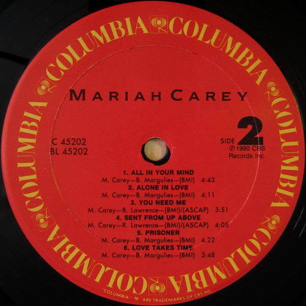 Mariah Carey - Mariah Carey - LP