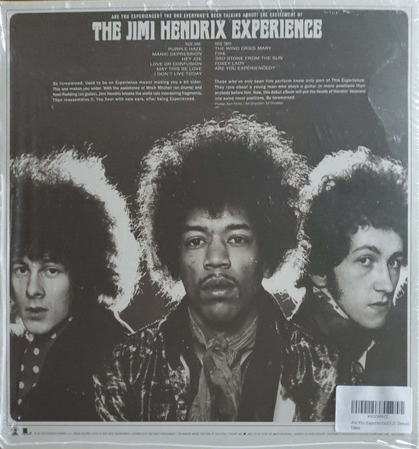 The Jimi Hendrix Experience - Are You Experienced - LP