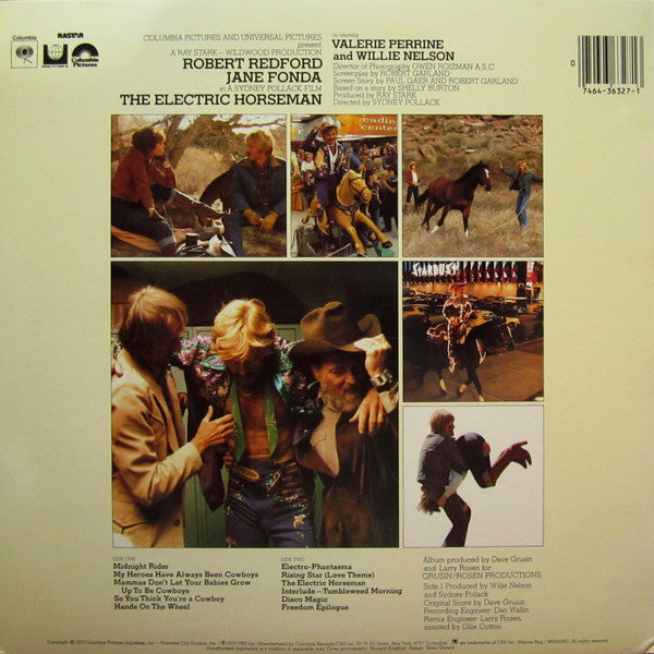 Willie Nelson / Dave Grusin - The Electric Horseman (Music From The Original Motion Picture Soundtrack) - LP