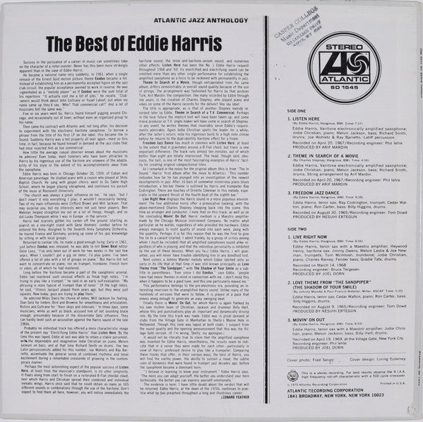 Eddie Harris - The Best Of Eddie Harris
