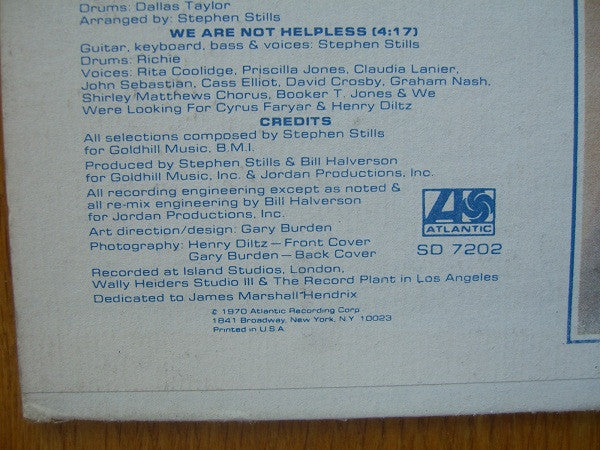 Stephen Stills - Stephen Stills - LP