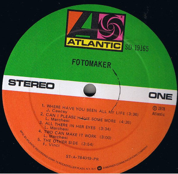 Fotomaker - Fotomaker - LP