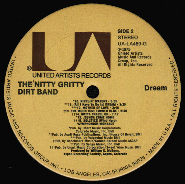 Nitty Gritty Dirt Band - Dream - LP
