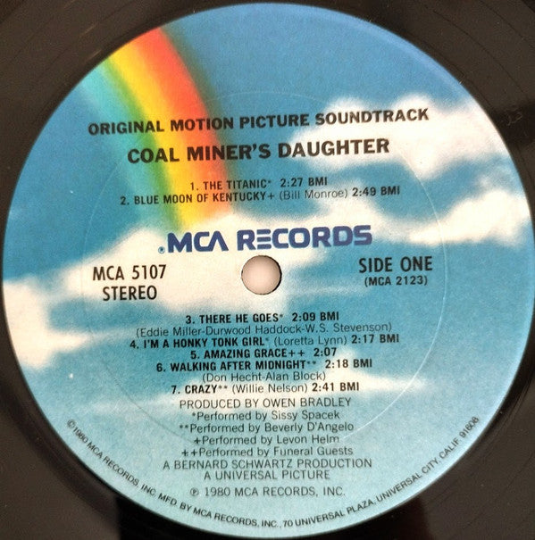 Various - Coal Miner's Daughter:  Original Motion Picture Soundtrack - LP
