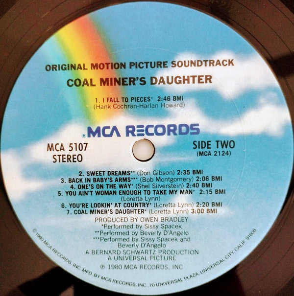 Various - Coal Miner's Daughter:  Original Motion Picture Soundtrack - LP