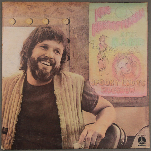Kris Kristofferson - Spooky Lady's Sideshow - LP