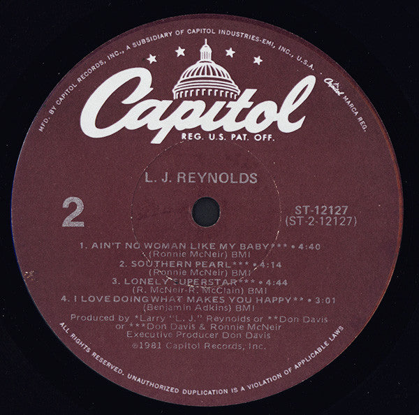 L. J. Reynolds* - L. J. Reynolds - LP