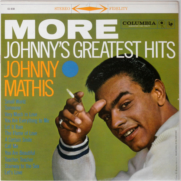 Johnny Mathis - More Johnny's Greatest Hits - LP