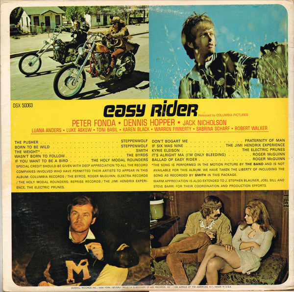 Various - Easy Rider (Music From The Soundtrack) - LP
