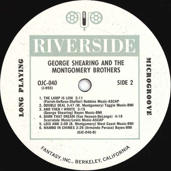George Shearing And The Montgomery Brothers - George Shearing And The Montgomery Brothers - LP