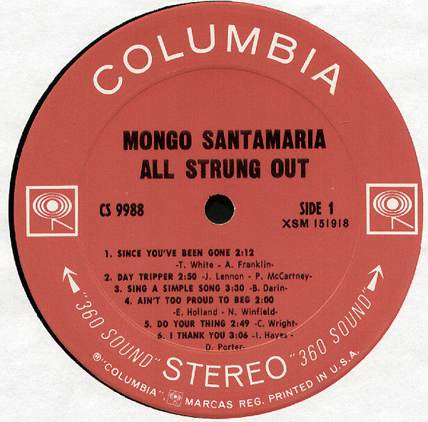 Mongo Santamaria - All Strung Out - LP