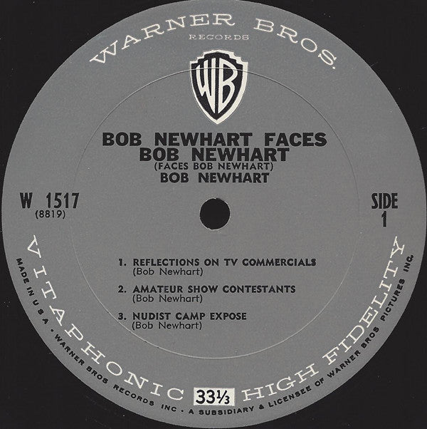 Bob Newhart - Bob Newhart Faces Bob Newhart (Faces Bob Newhart) - LP