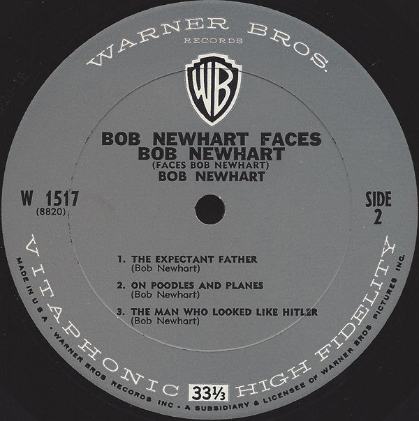Bob Newhart - Bob Newhart Faces Bob Newhart (Faces Bob Newhart) - LP