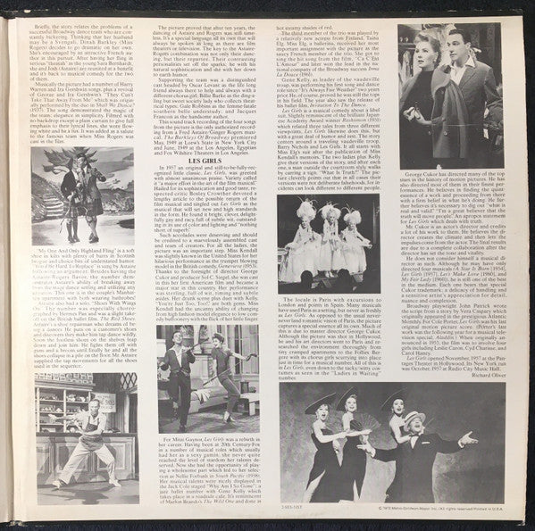 Various - Those Glorious MGM Musicals - Silk Stockings / The Barkleys Of Broadway / Les Girls - LP