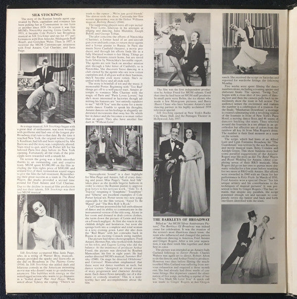 Various - Those Glorious MGM Musicals - Silk Stockings / The Barkleys Of Broadway / Les Girls - LP