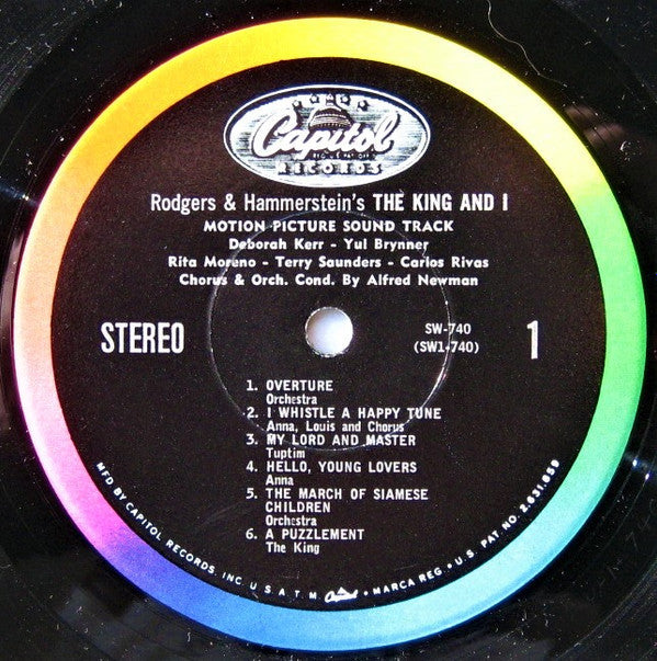 Rodgers And Hammerstein* - The King And I - LP