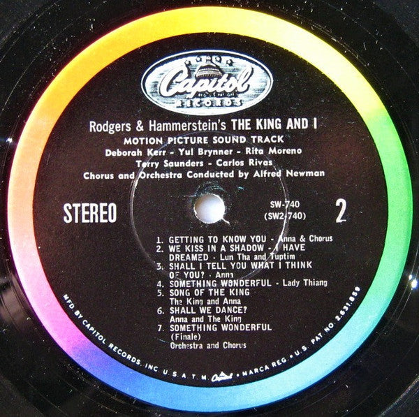 Rodgers And Hammerstein* - The King And I - LP
