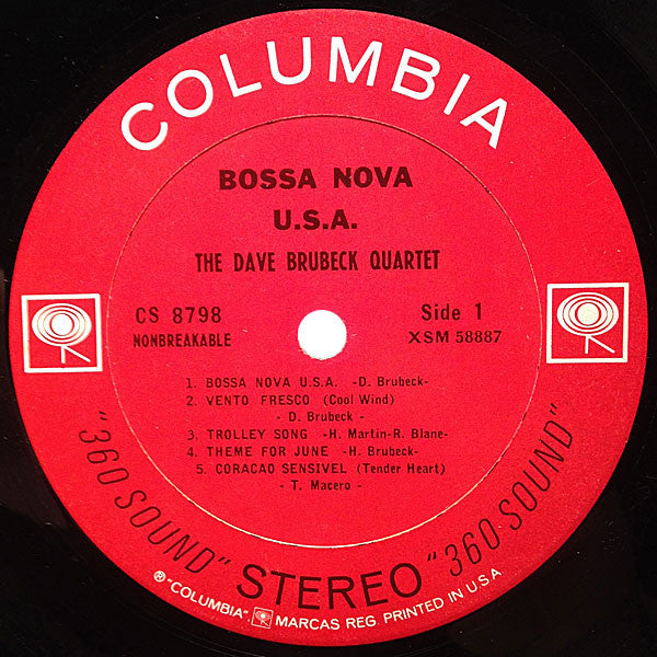 The Dave Brubeck Quartet - Bossa Nova U.S.A. - LP
