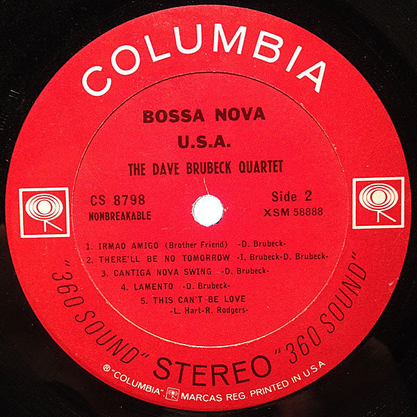 The Dave Brubeck Quartet - Bossa Nova U.S.A. - LP