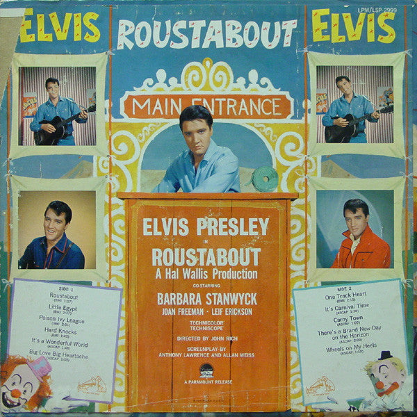 Elvis Presley - Roustabout - LP