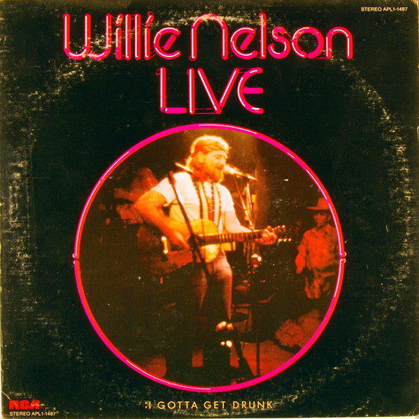 Willie Nelson - Willie Nelson Live - LP