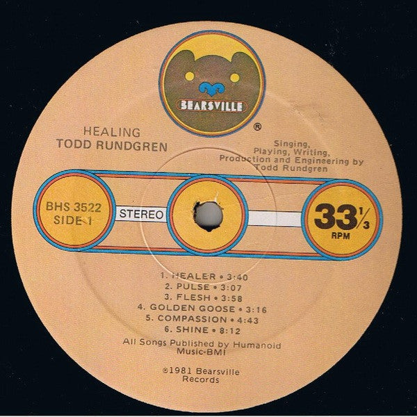 Todd Rundgren - Healing - LP