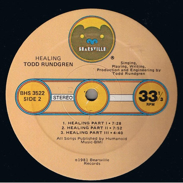 Todd Rundgren - Healing - LP