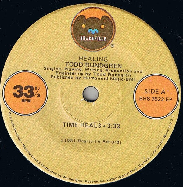 Todd Rundgren - Healing - LP