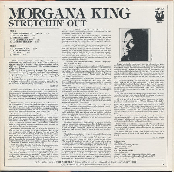 Morgana King - Stretchin' Out - LP