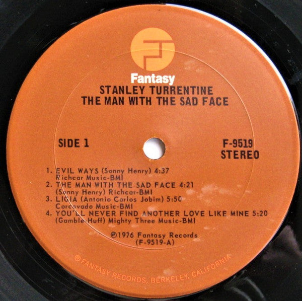 Stanley Turrentine - The Man With The Sad Face - LP
