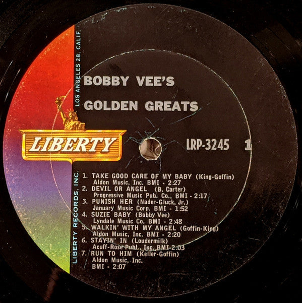 Bobby Vee - Bobby Vee's Golden Greats - LP