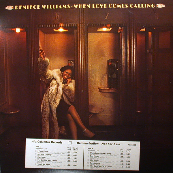 Deniece Williams - When Love Comes Calling - LP