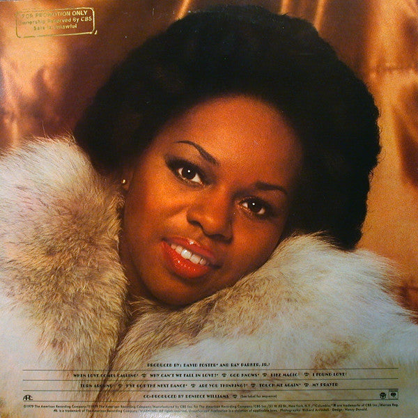 Deniece Williams - When Love Comes Calling - LP