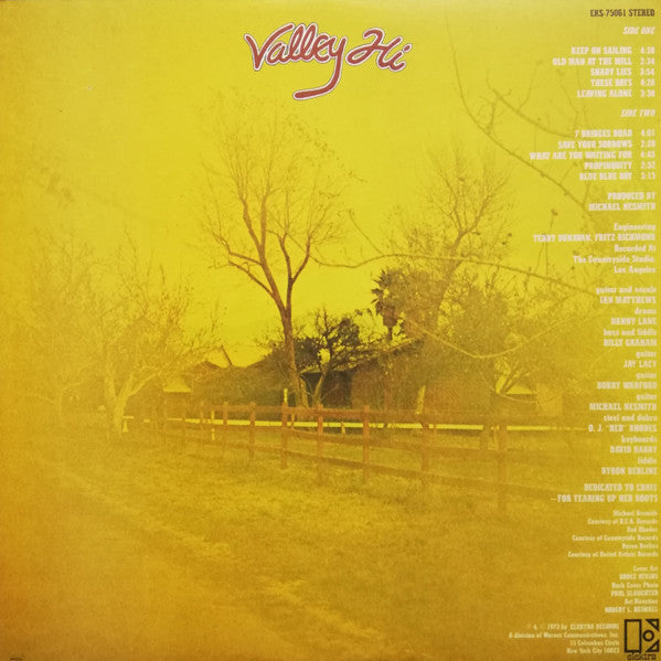 Ian Matthews* - Valley Hi - LP