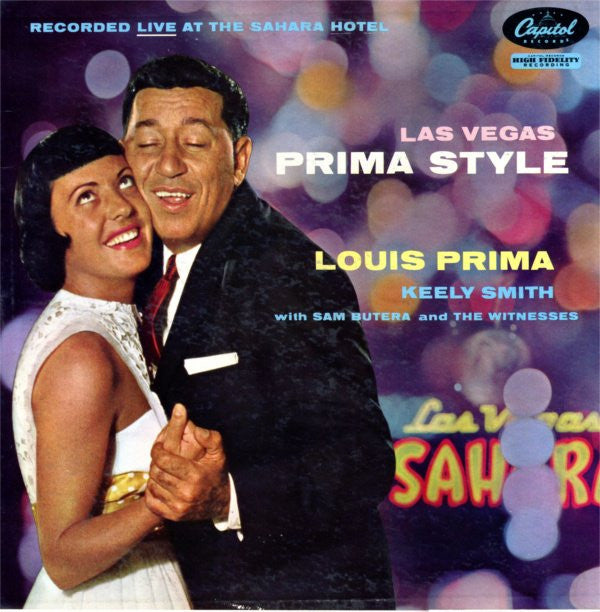 Louis Prima And Keely Smith* With Sam Butera And The Witnesses - Las Vegas Prima Style - LP
