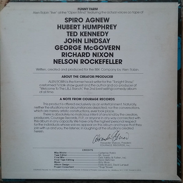 Alen Robin - Funny Farm - LP