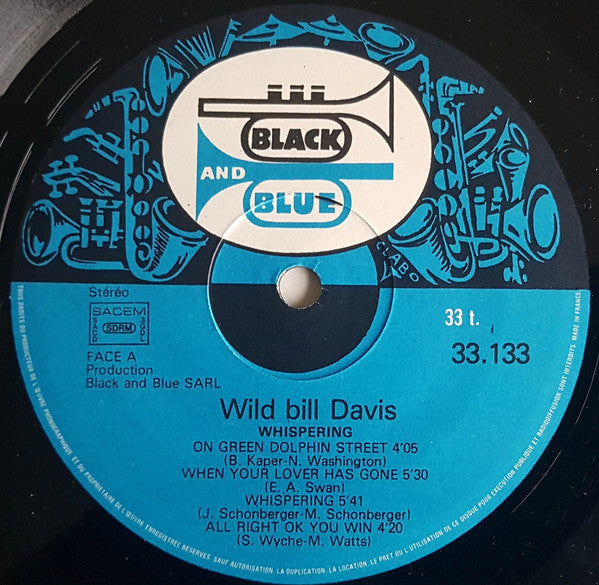Wild Bill Davis - All Right Ok You Win - LP