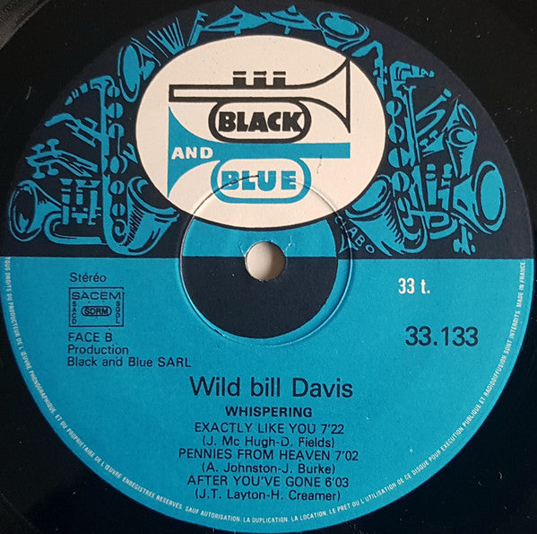 Wild Bill Davis - All Right Ok You Win - LP