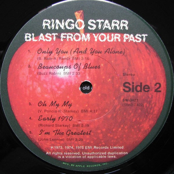 Ringo Starr - Blast From Your Past - LP