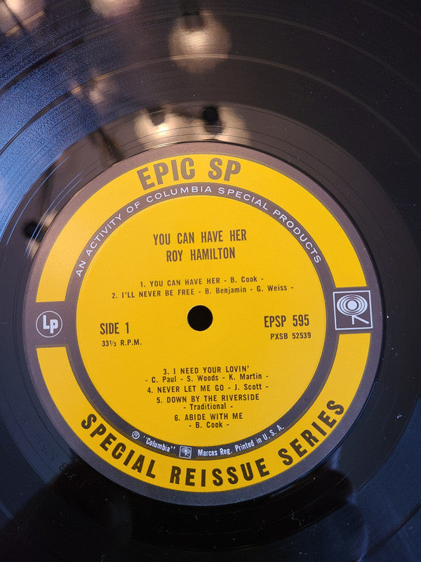 Roy Hamilton  - You Can Have Her - LP
