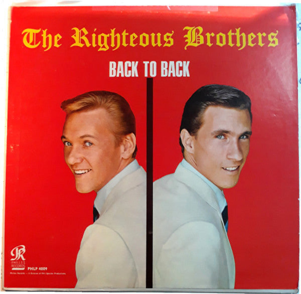 The Righteous Brothers - BACK TO BACK - LP