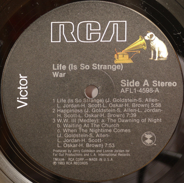 War - Life (Is So Strange)