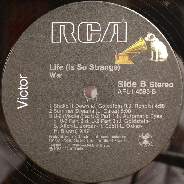War - Life (Is So Strange)