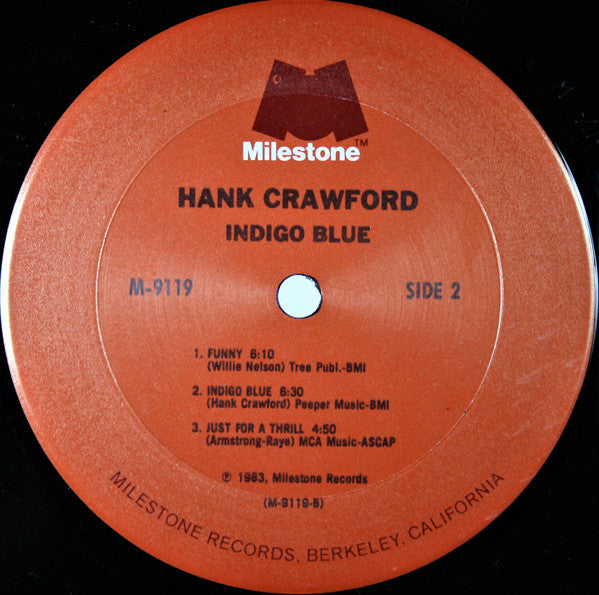 Hank Crawford - Indigo Blue - LP